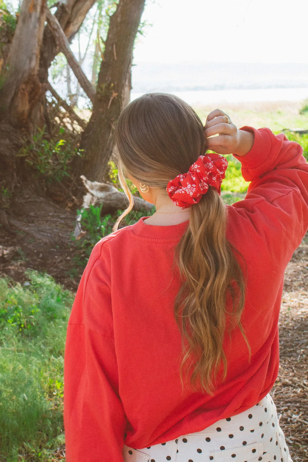 Azalea Jumbo Scrunchie - Image 4