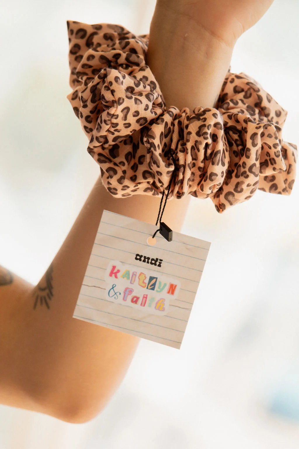 Bold & Fearless Jumbo Scrunchie - Image 2