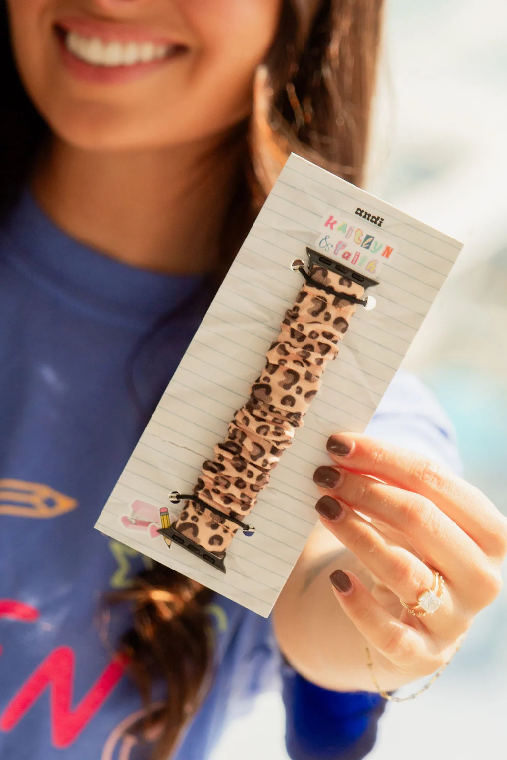 Bold & Fearless Scrunchie Watch Band - Image 5