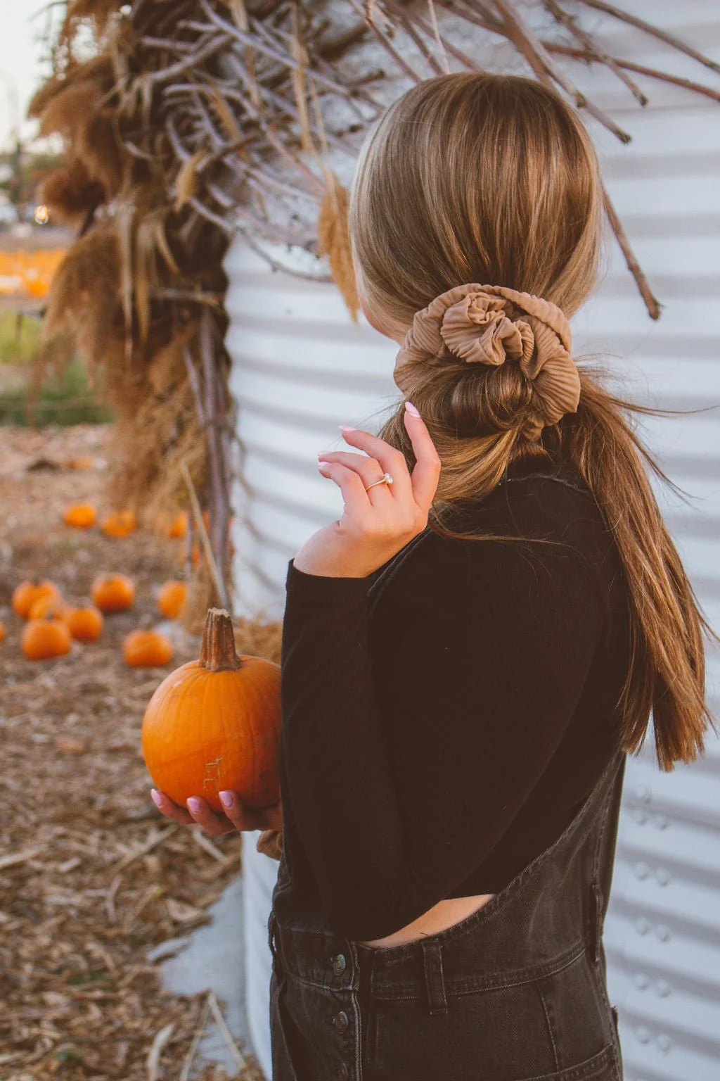 Brown Sugar Jumbo Scrunchie - Image 4