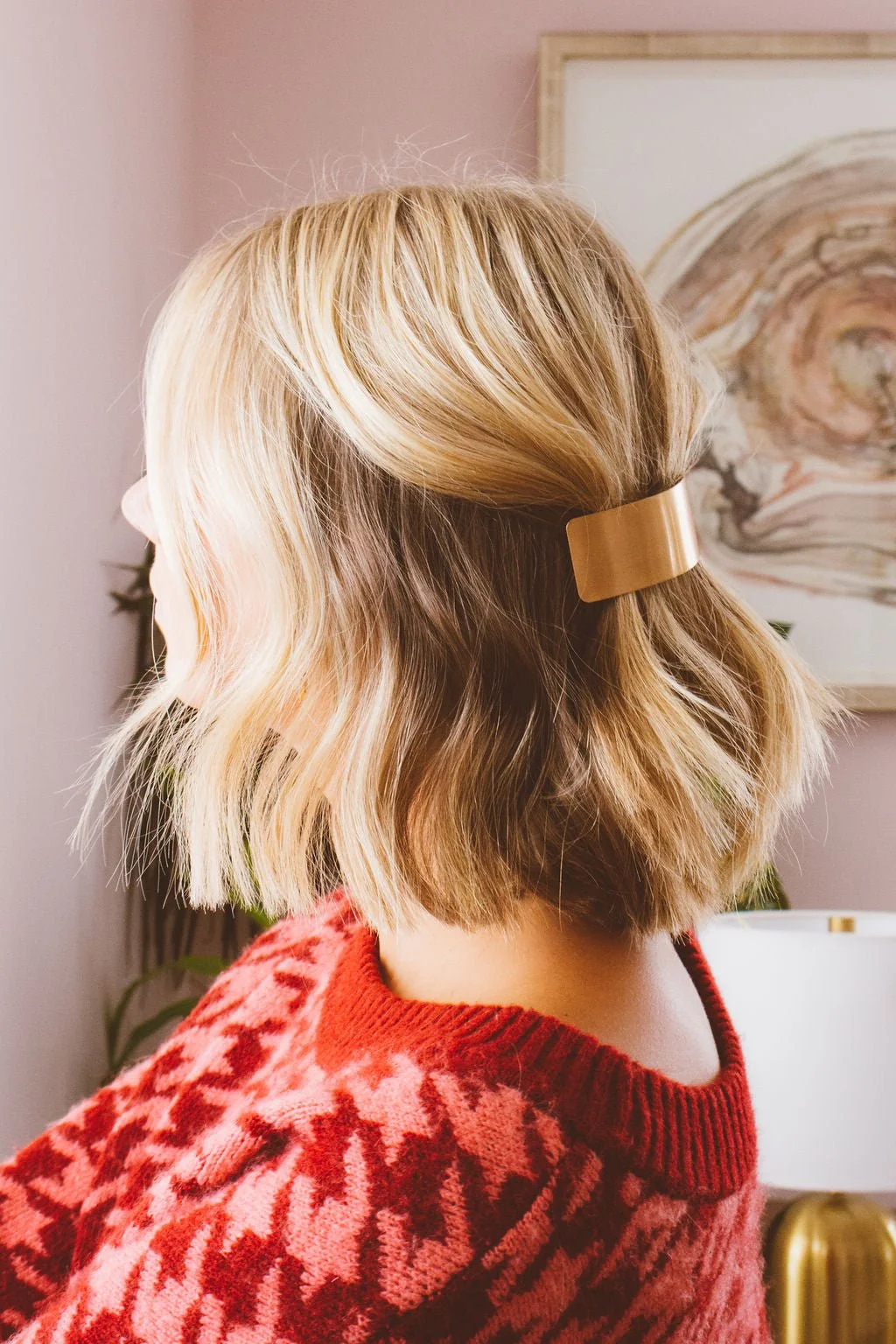 Brushed Bronze Bar Clip - Image 3