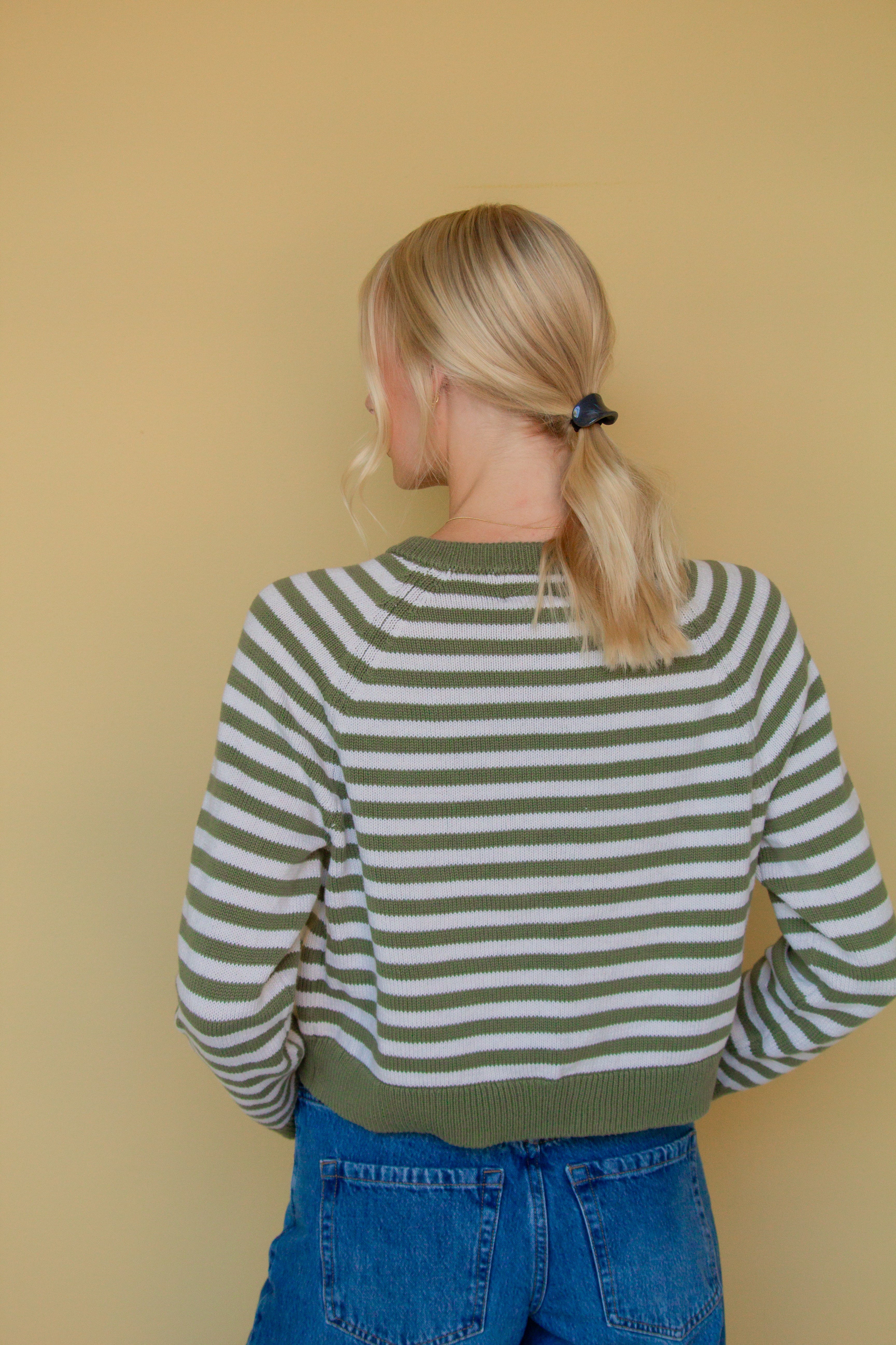 Charcoal Ponytail Cuff - Image 5