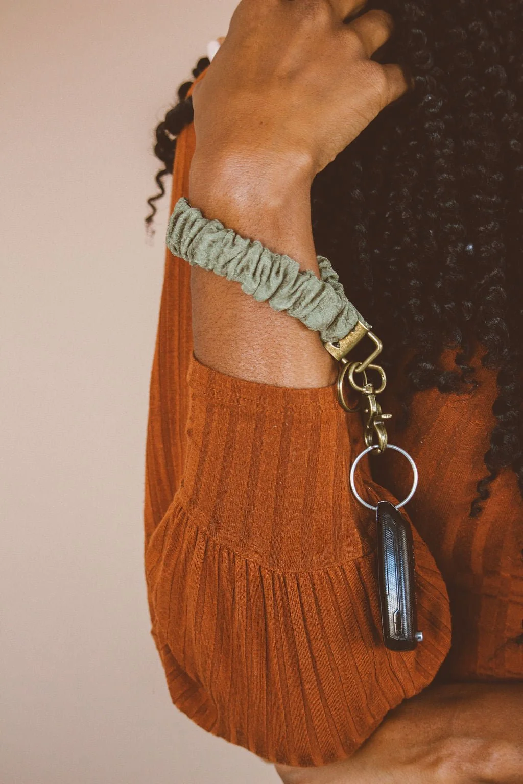 Crinkled Moss Keychain - Image 2