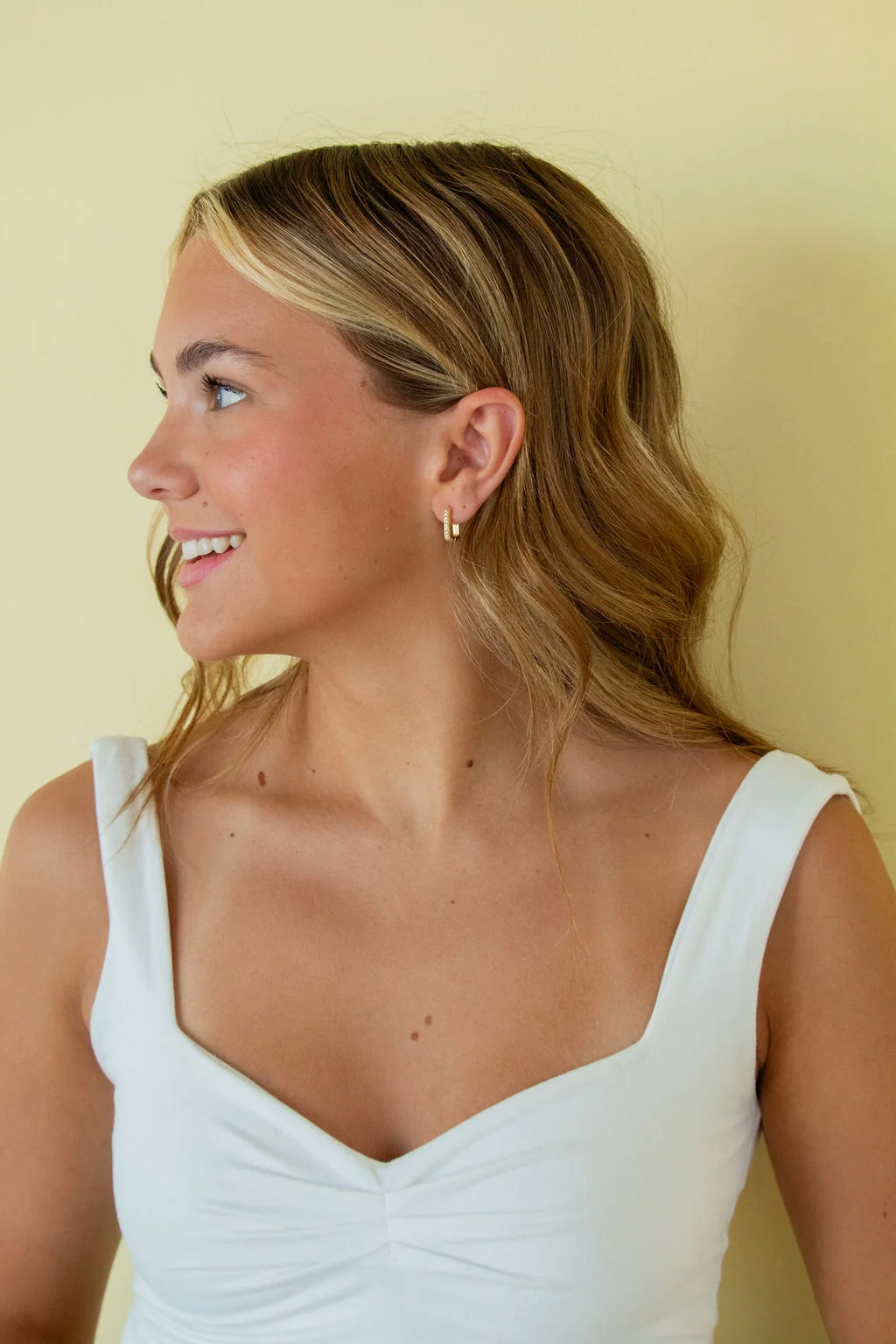 Crystal Link Hoops - Image 5