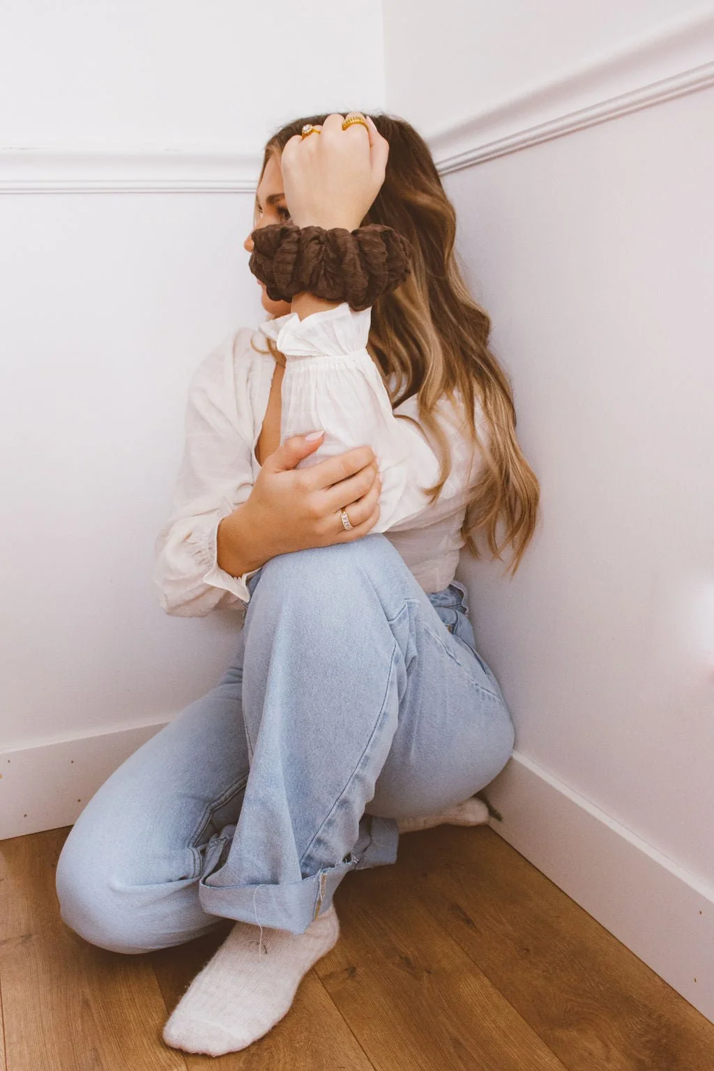 Espresso Jumbo Scrunchie - Image 10