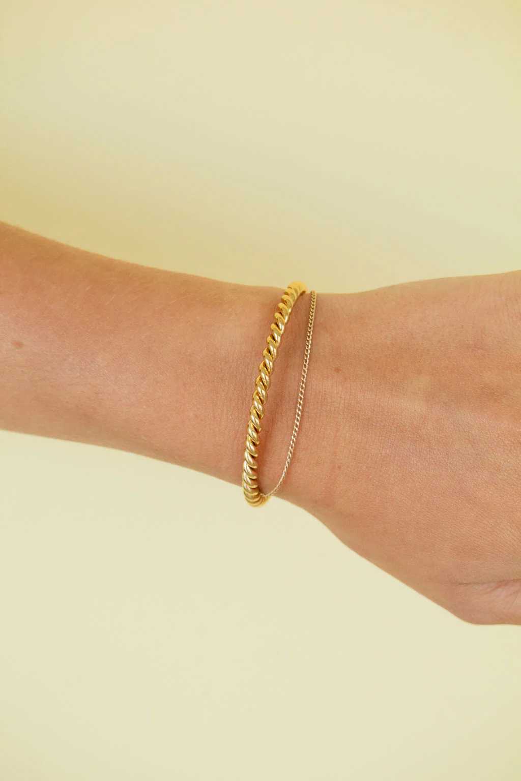 Gold Helix Cuff