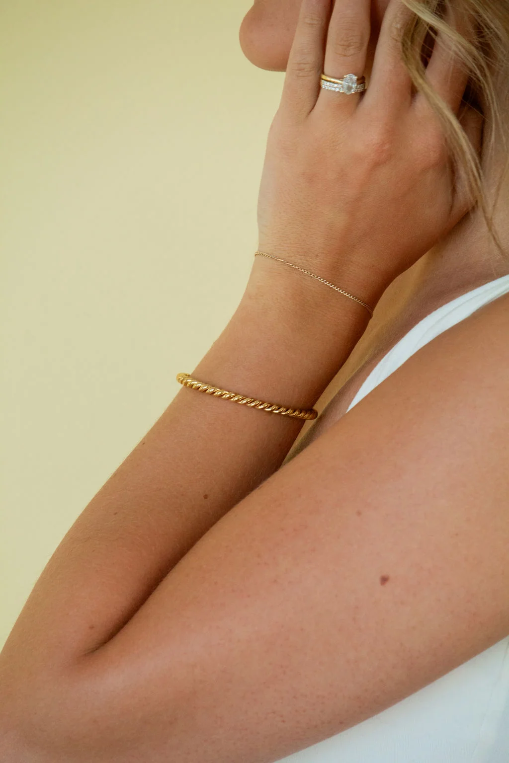 Gold Helix Cuff - Image 6