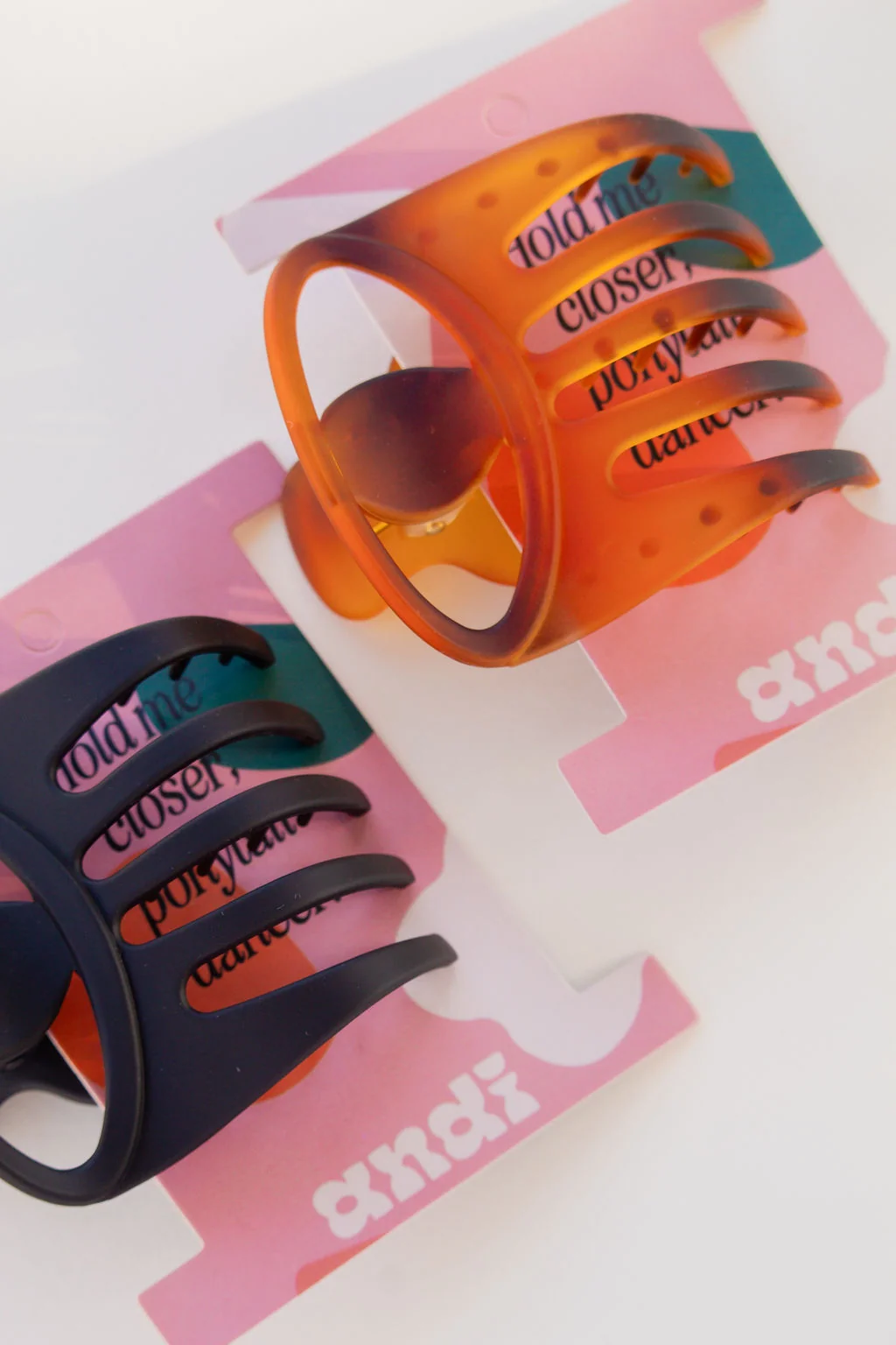 Matte Pronged Flat Claw Clip - Image 2