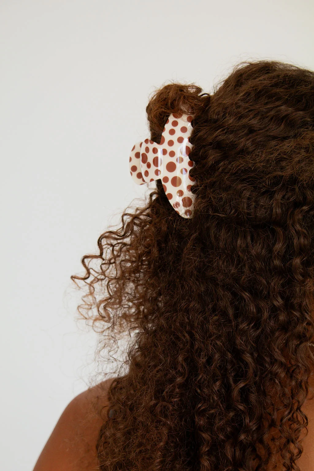Nutmeg Spots Claw Clip - Image 4
