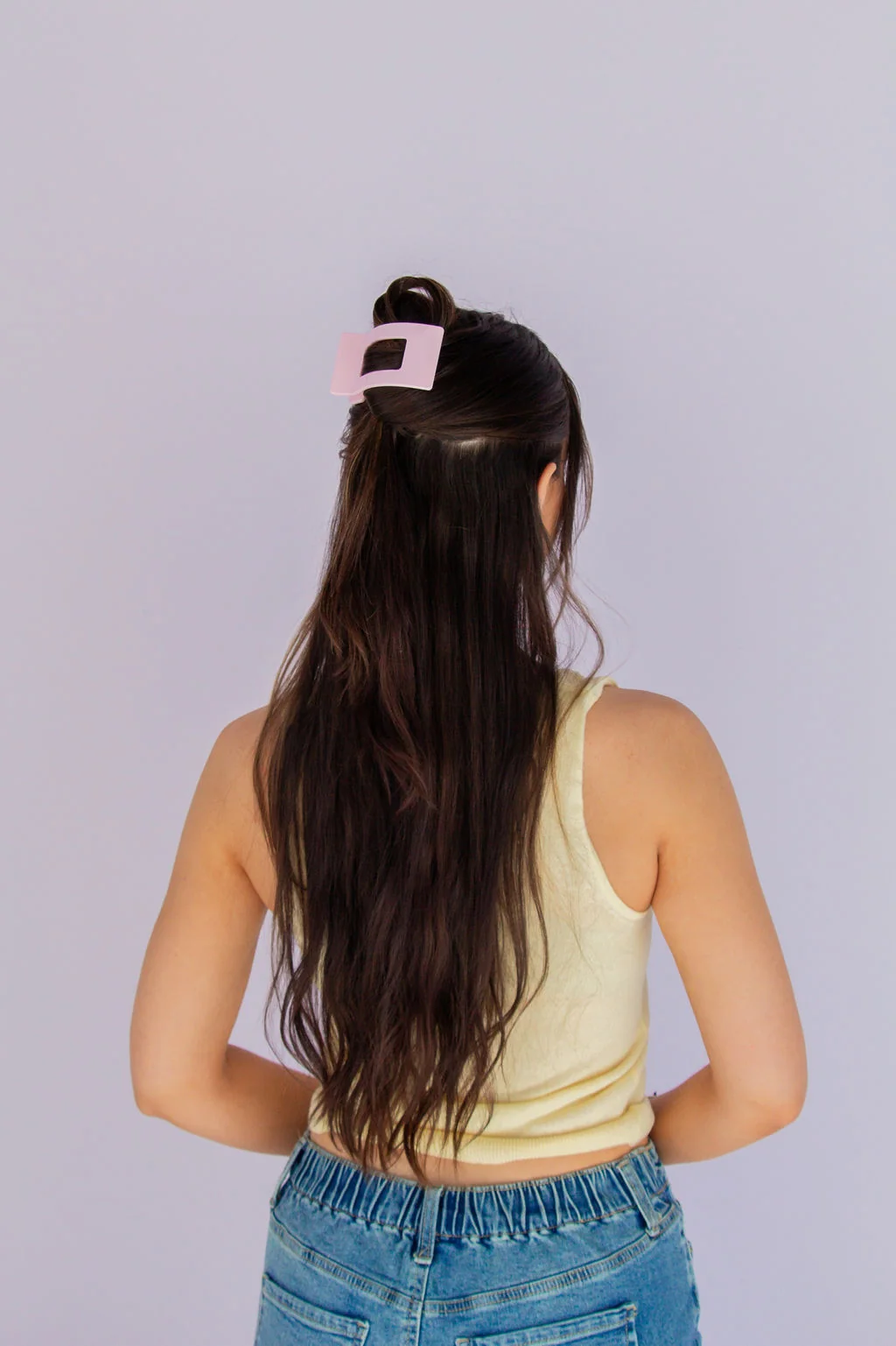 Rectangle Cutout Claw Clip - Image 3