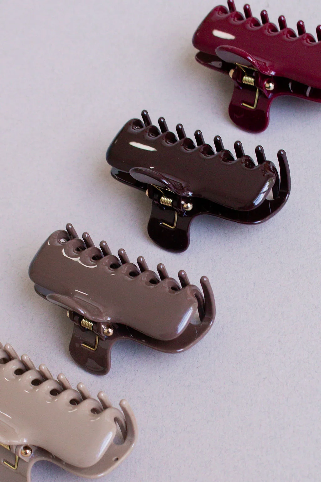 Resin Rectangle Claw Clip