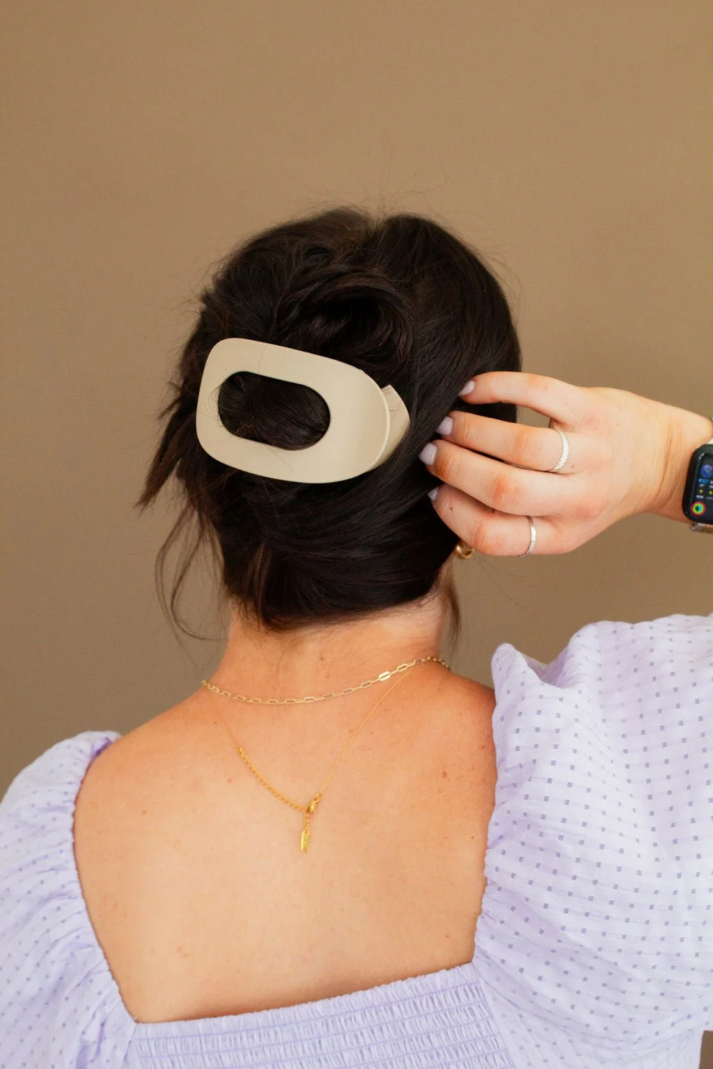 Circle Cutout Flat Claw Clip - Image 16