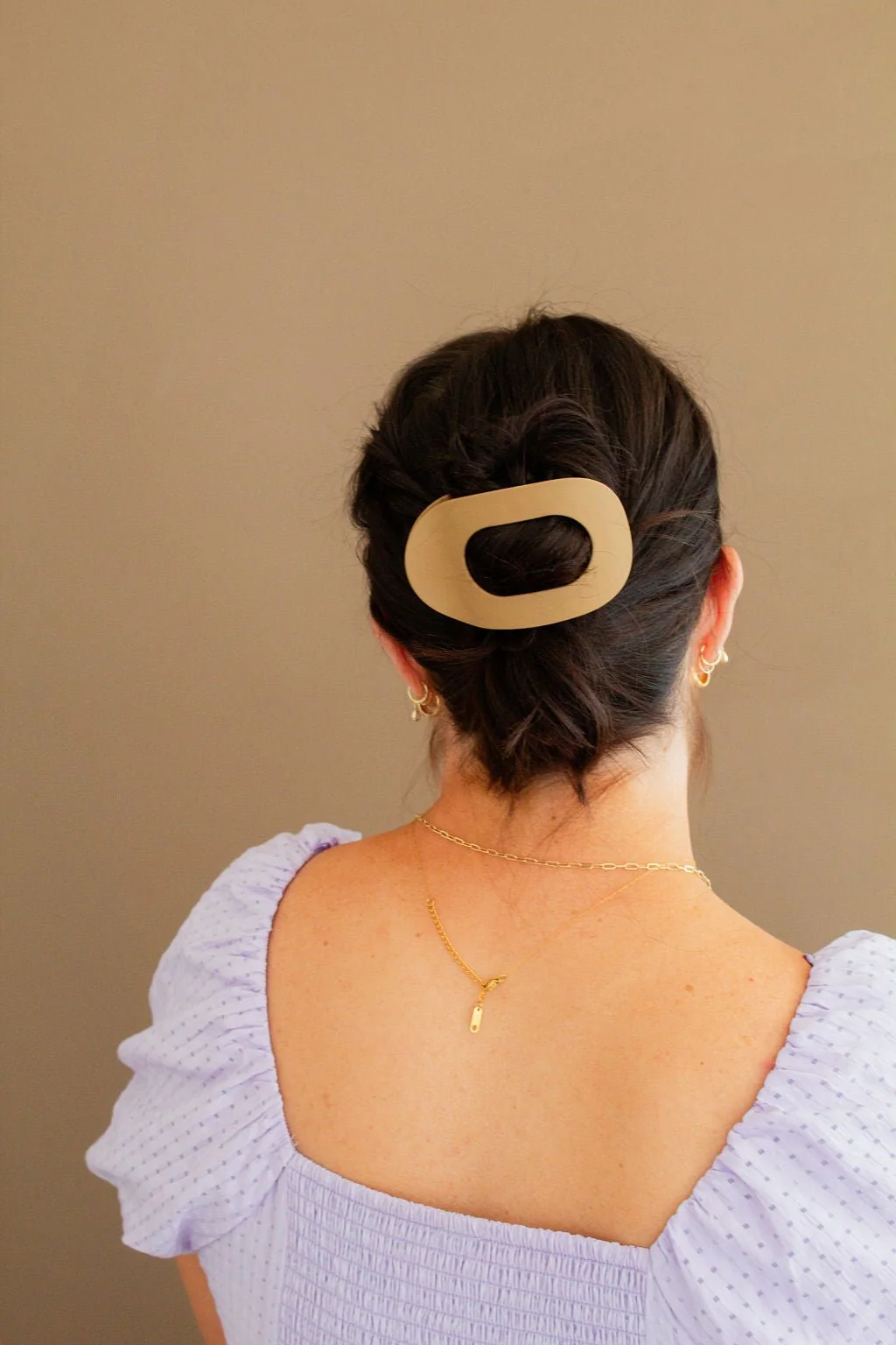 Circle Cutout Flat Claw Clip - Image 18