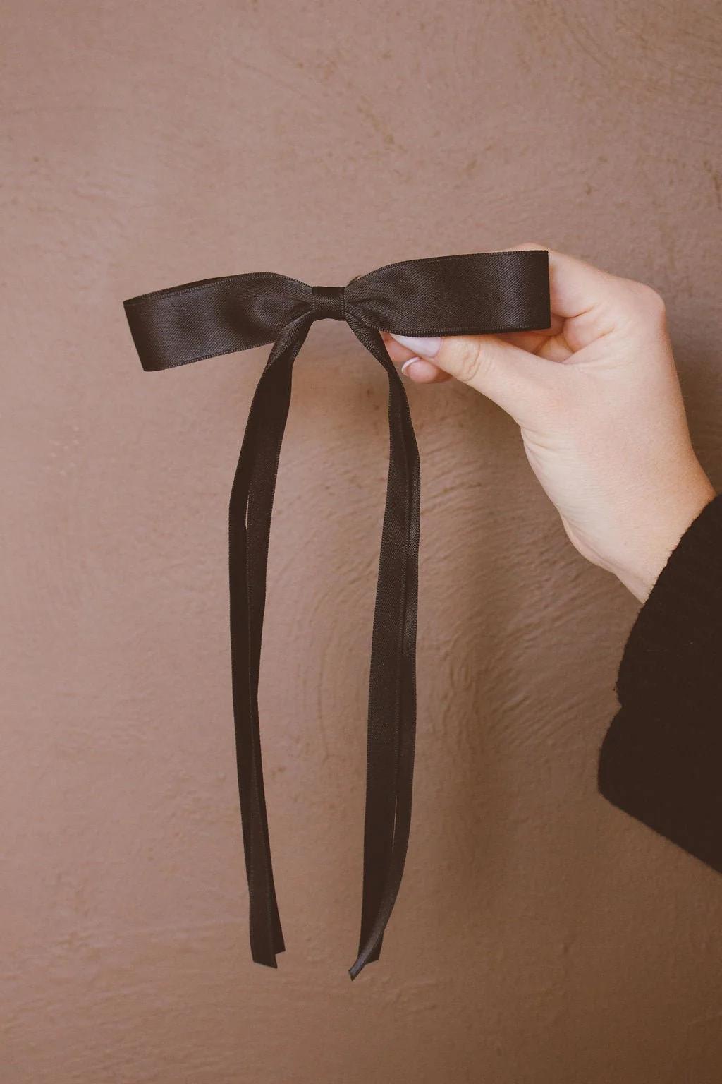 Satin Ribbon Long Bow Clip - Image 13