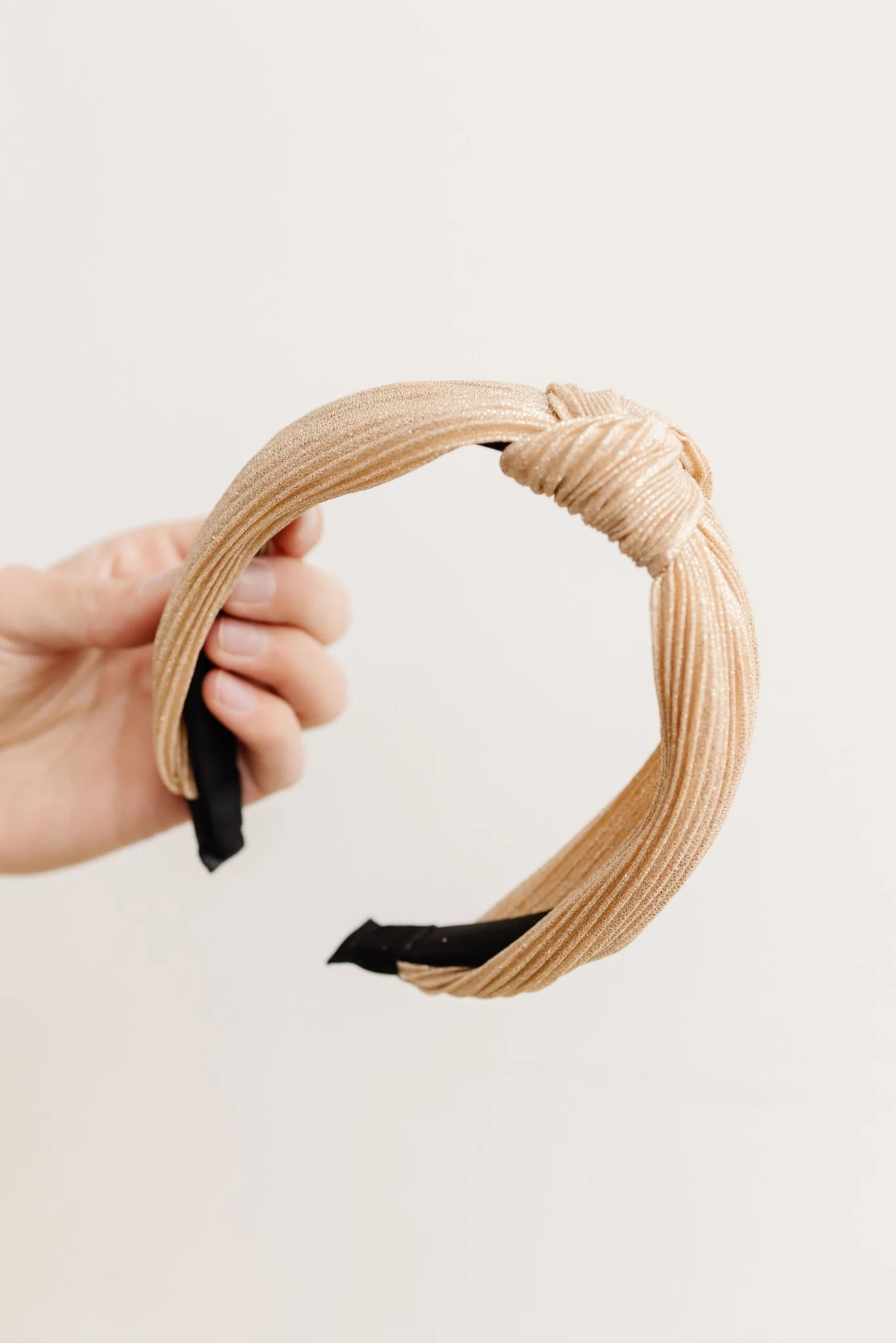 Shimmer Pleated Headband - Image 2