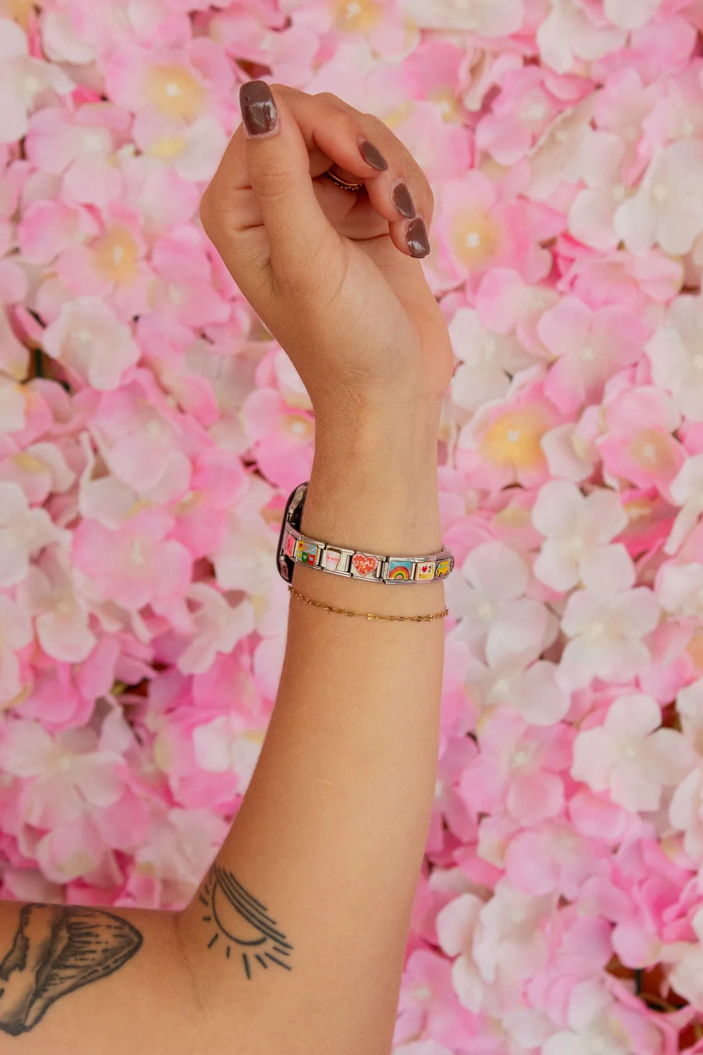 Silver Charm Watch Band - Image 2