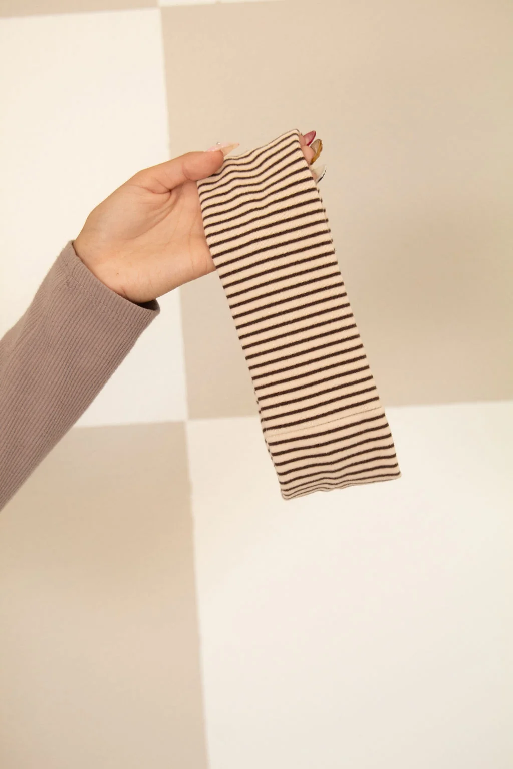 Soft Striped Stretchy Headband - Image 14