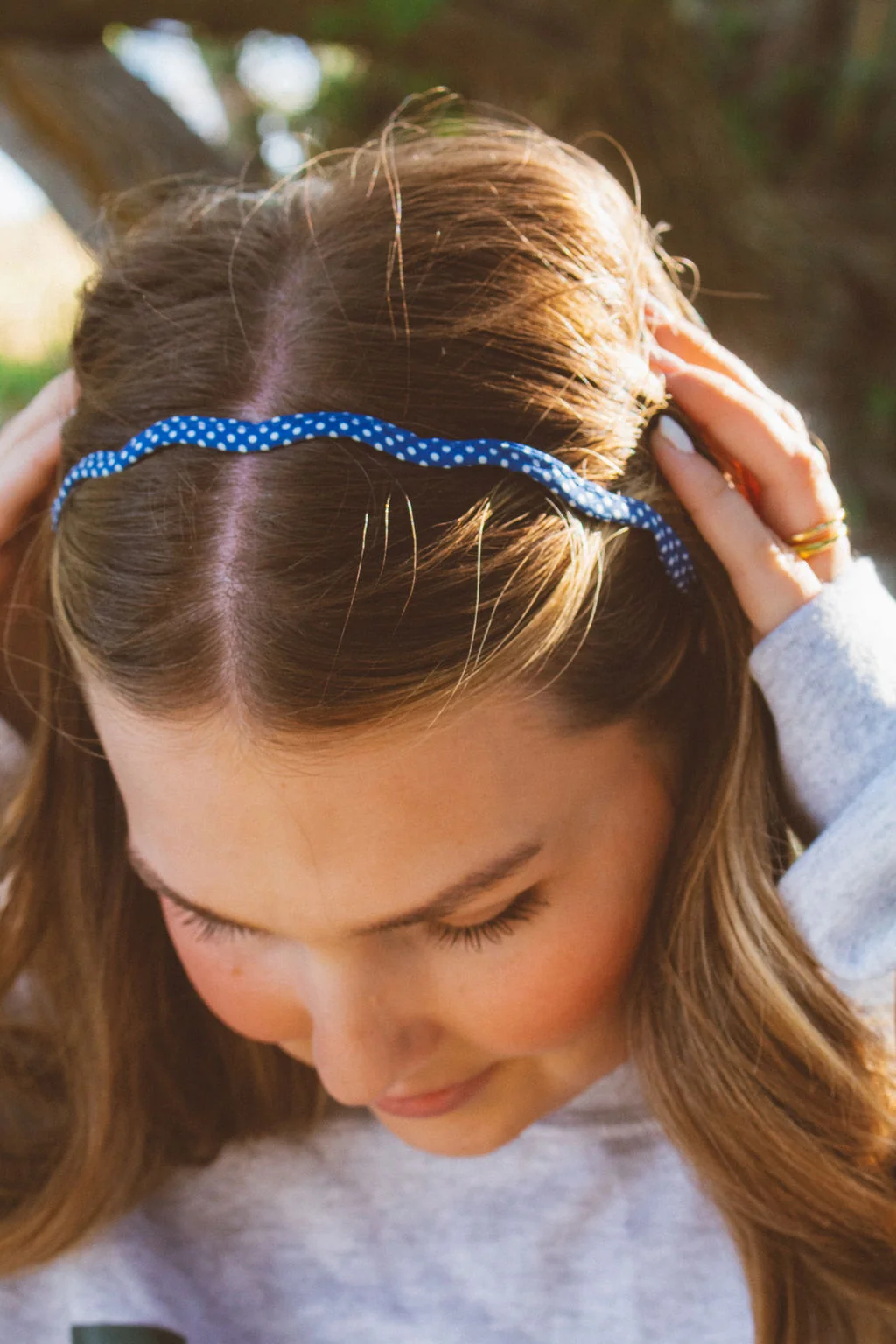 Squiggly Polka Dot Headband - Image 10