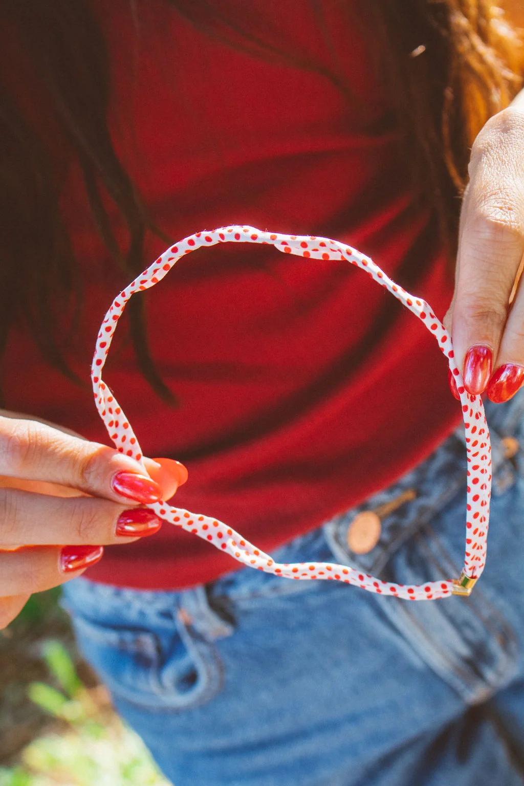 Squiggly Polka Dot Headband - Image 7