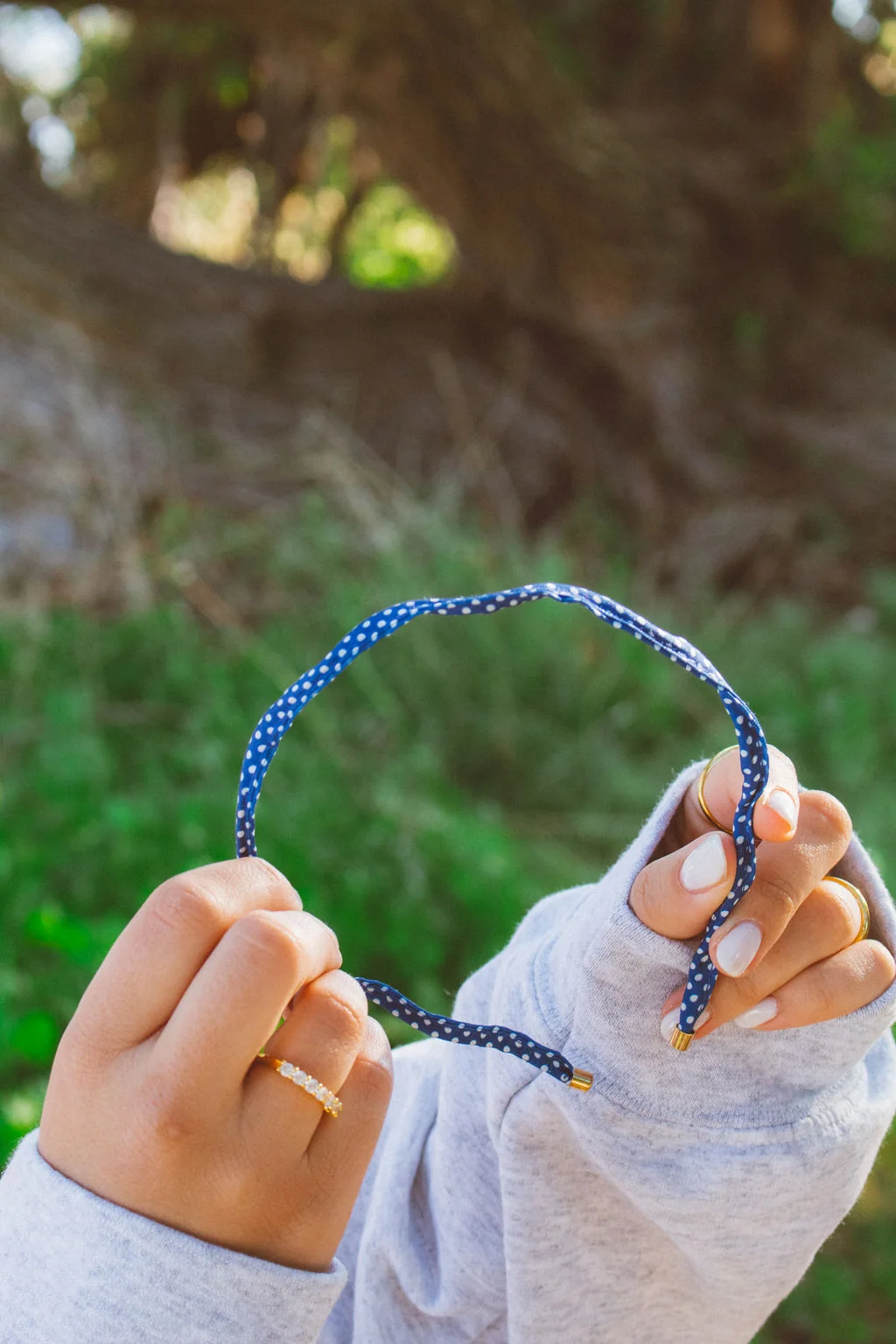Squiggly Polka Dot Headband - Image 8
