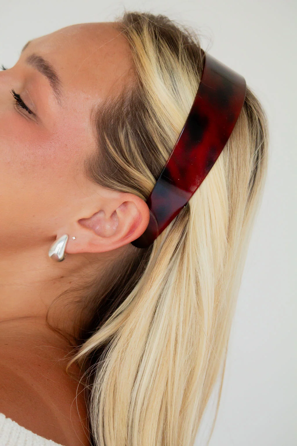 **SECONDS**Sunlit Amber Hard Headband - Image 4