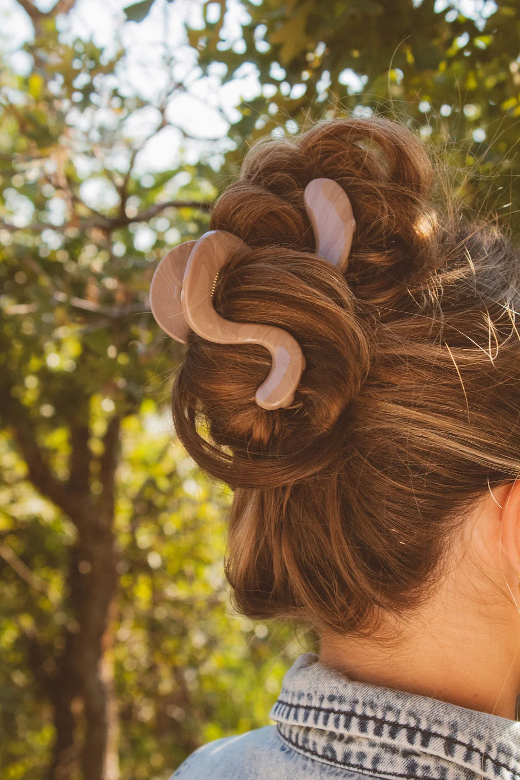 Swirly Fall Claw Clip - Image 3