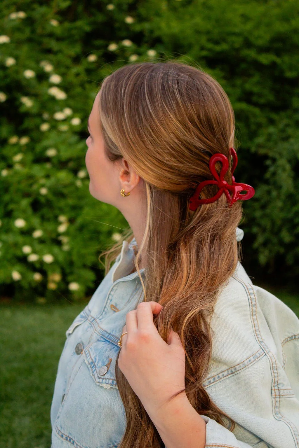 Vintage Bow Claw Clip - Image 11