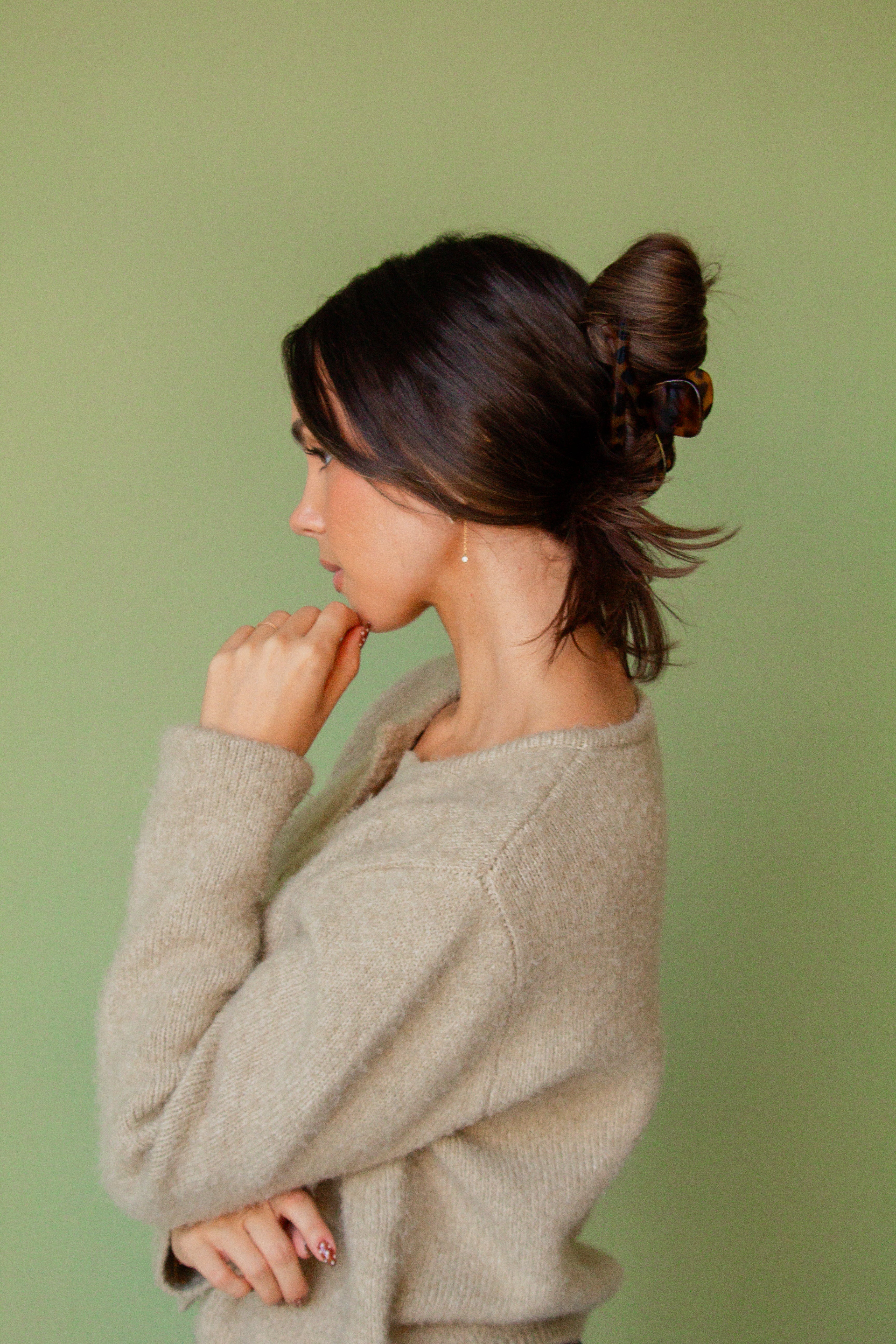 Wishbone Tortoise Claw Clip - Image 3